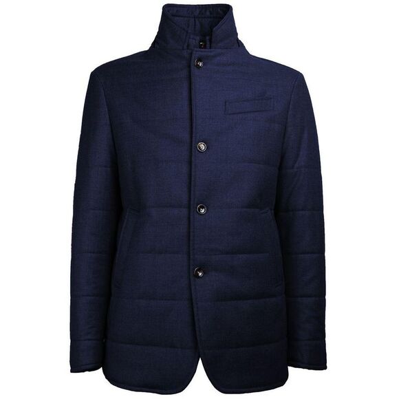 Made in Italy Men Blue Jackets - Picture 1 of 3